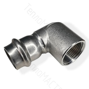 ZTI Угольник из нержавеющей стали с ВР 22*3/4мм (5/70)