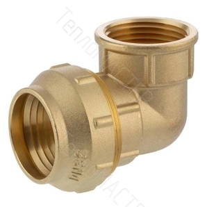ZEISSLER Угольник латунный для труб ПНД с ВР 25х3/4\" (5/50)